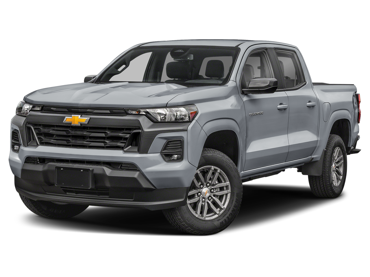 2026 Chevrolet Colorado LT in Sterling Gray Metallic — front three-quarter view