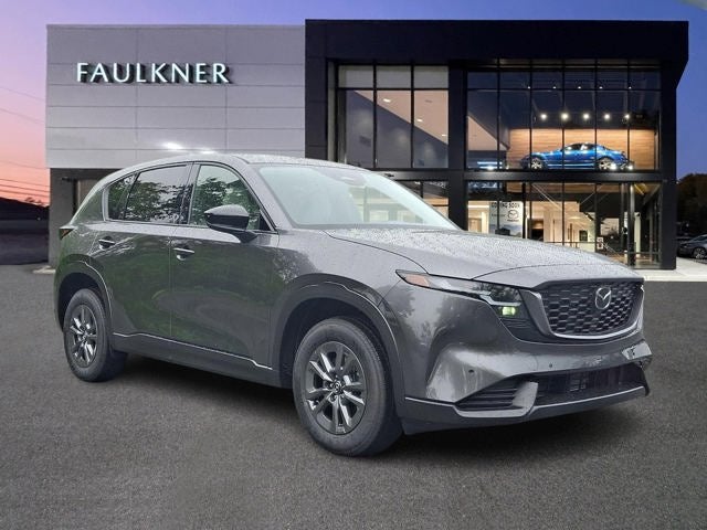 2026 Mazda Mazda CX-5 2.5 S Select AWD in Machine Gray Metallic — front three-quarter view