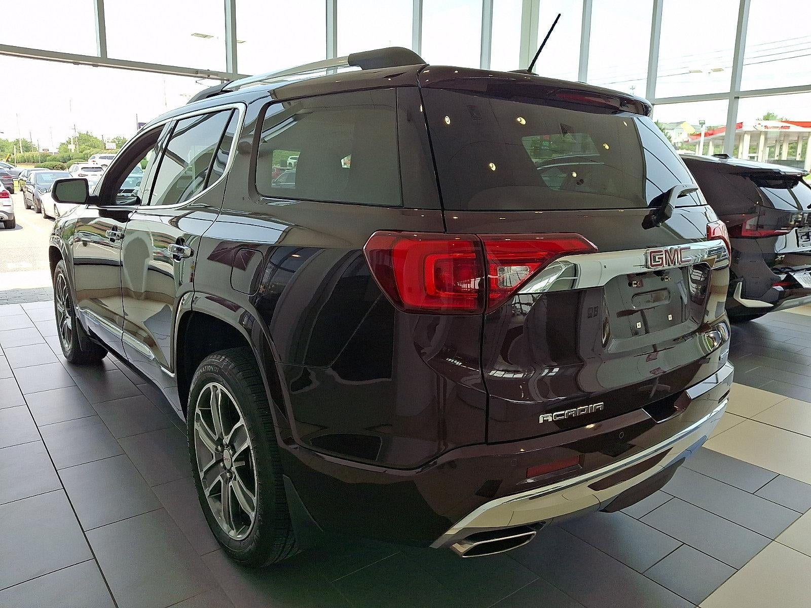 2018 GMC Acadia — interior view