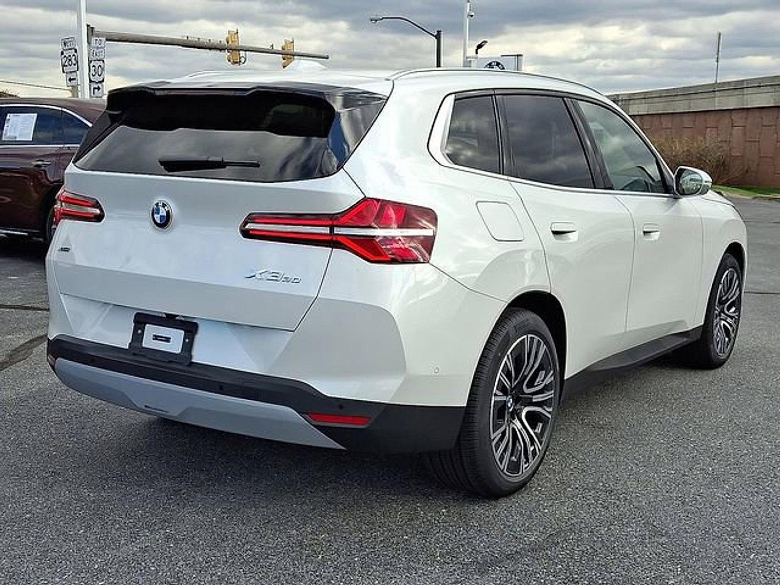 2026 BMW X3 30 xDrive — interior view