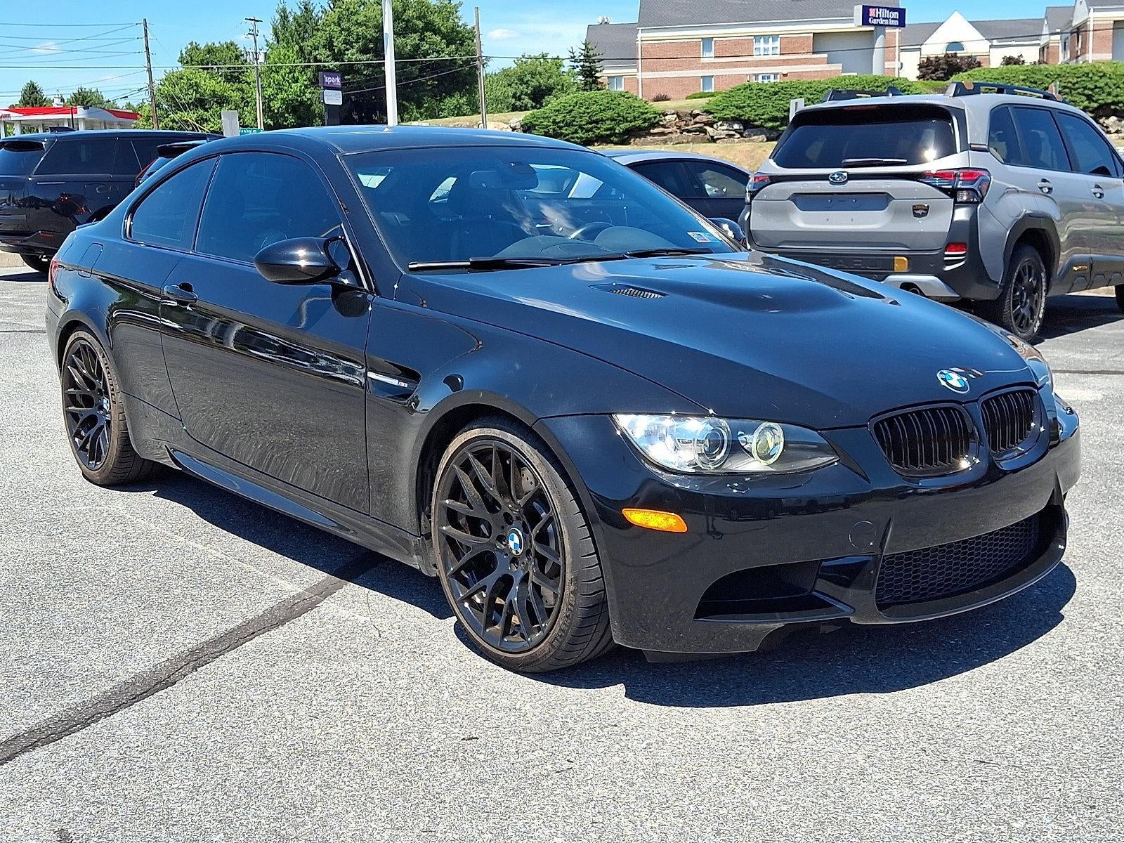 2013 BMW M3 M3 Coupe in Jet Black — front three-quarter view