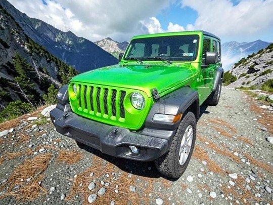 2019 Jeep Wrangler Unlimited — side profile view
