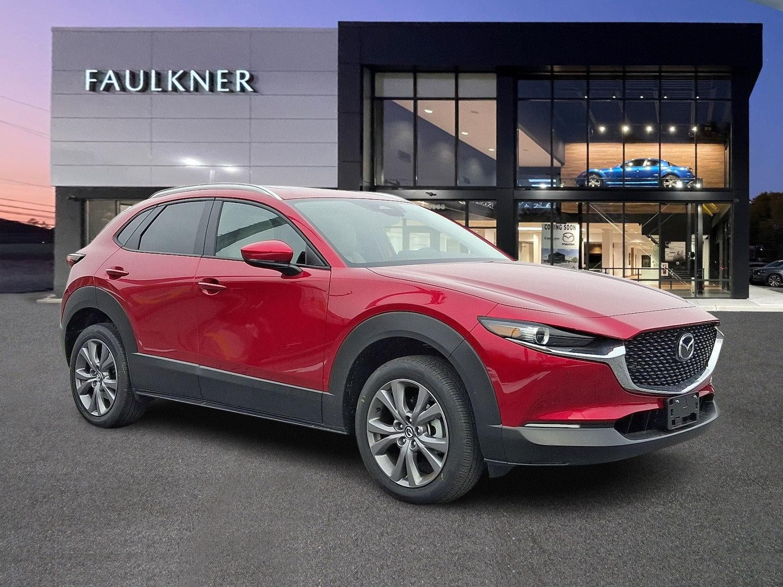 2026 Mazda Mazda CX-30 2.5 S Preferred AWD in Soul Red Crystal Metallic — front three-quarter view