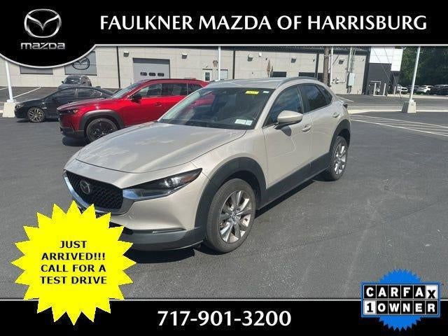 2023 Mazda Mazda CX-30 2.5 S Preferred Package AWD in Platinum Quartz Metallic — front three-quarter view