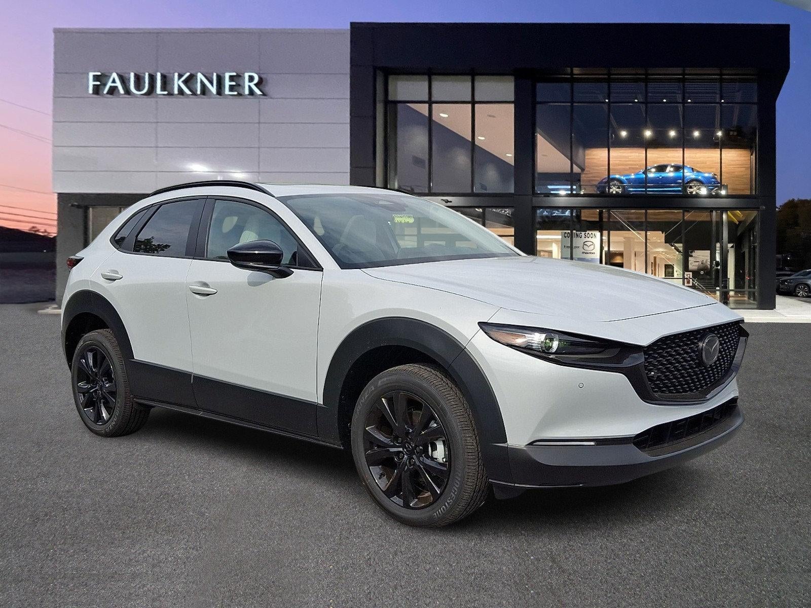 2026 Mazda Mazda CX-30 2.5 S Aire Edition AWD in Ceramic Metallic — front three-quarter view