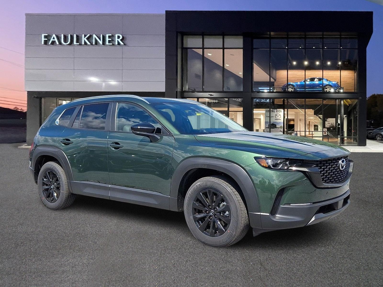 2026 Mazda Mazda CX-50 2.5 S Preferred AWD in Cypress — front three-quarter view