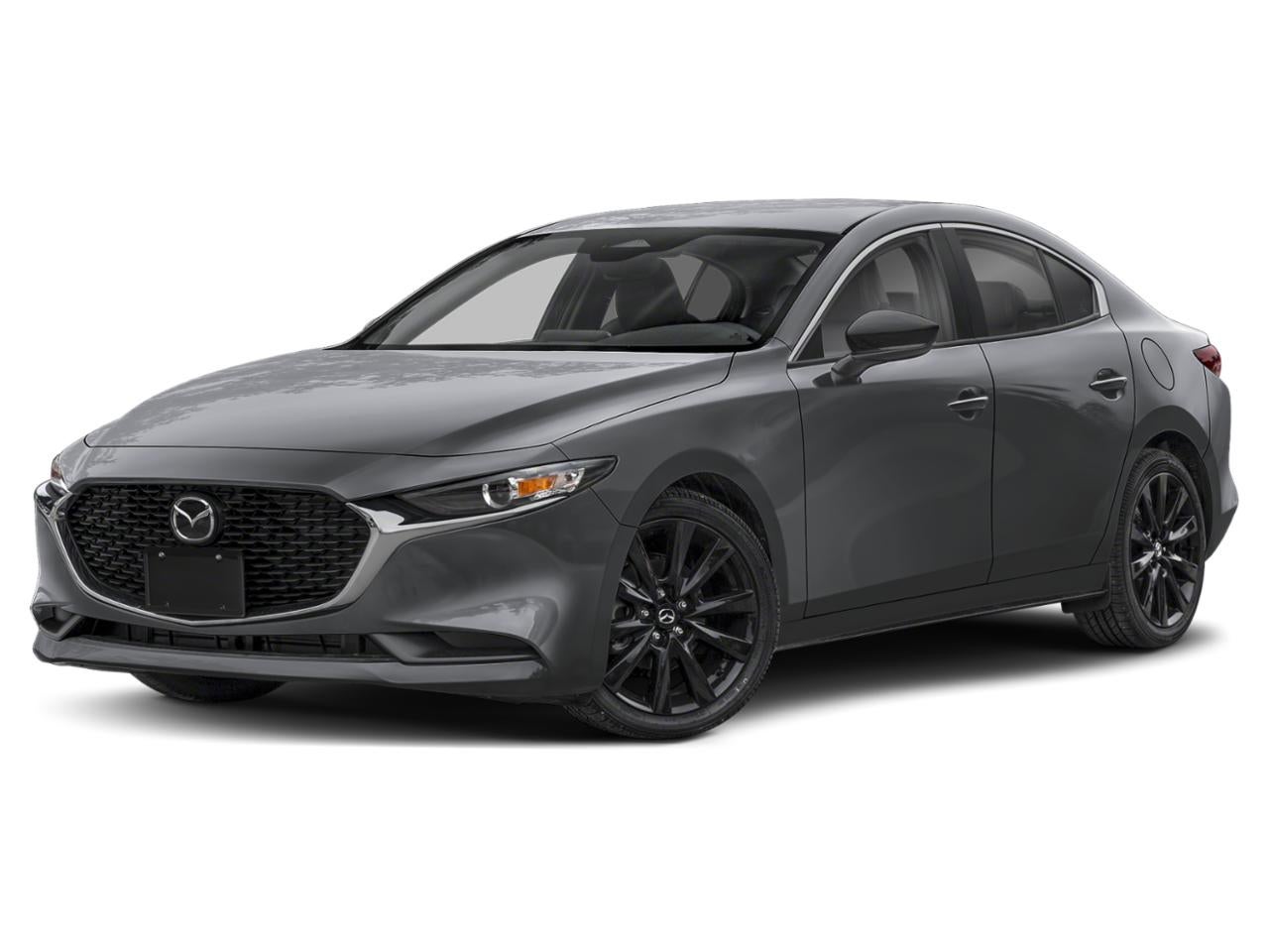 2026 Mazda Mazda3 Sedan 2.5 S Select Sport FWD in Machine Gray Metallic — front three-quarter view