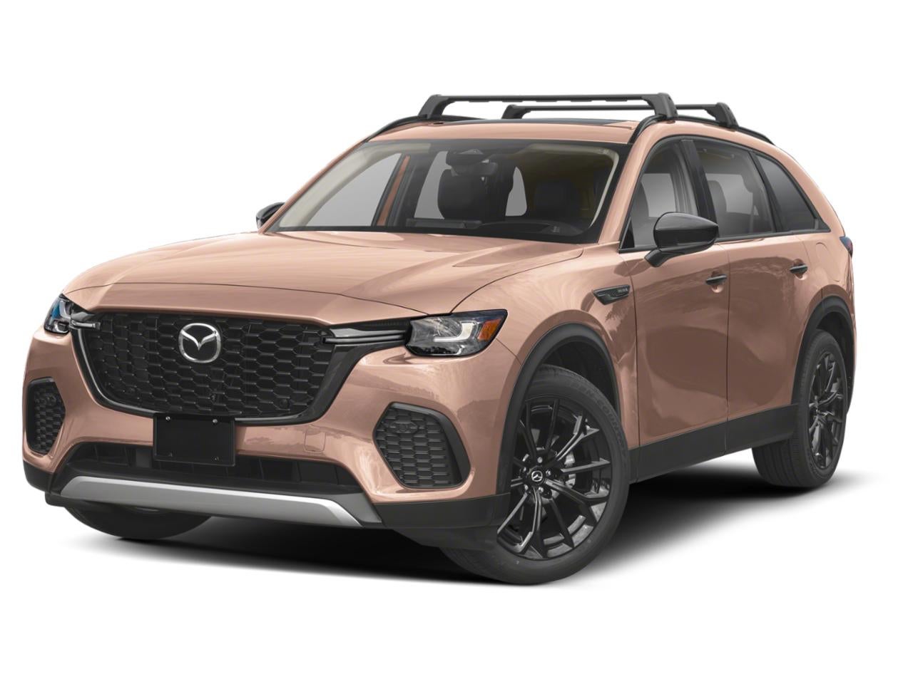 2026 Mazda Mazda CX-70 3.3 Turbo Premium AWD in Melting Copper Metallic — front three-quarter view