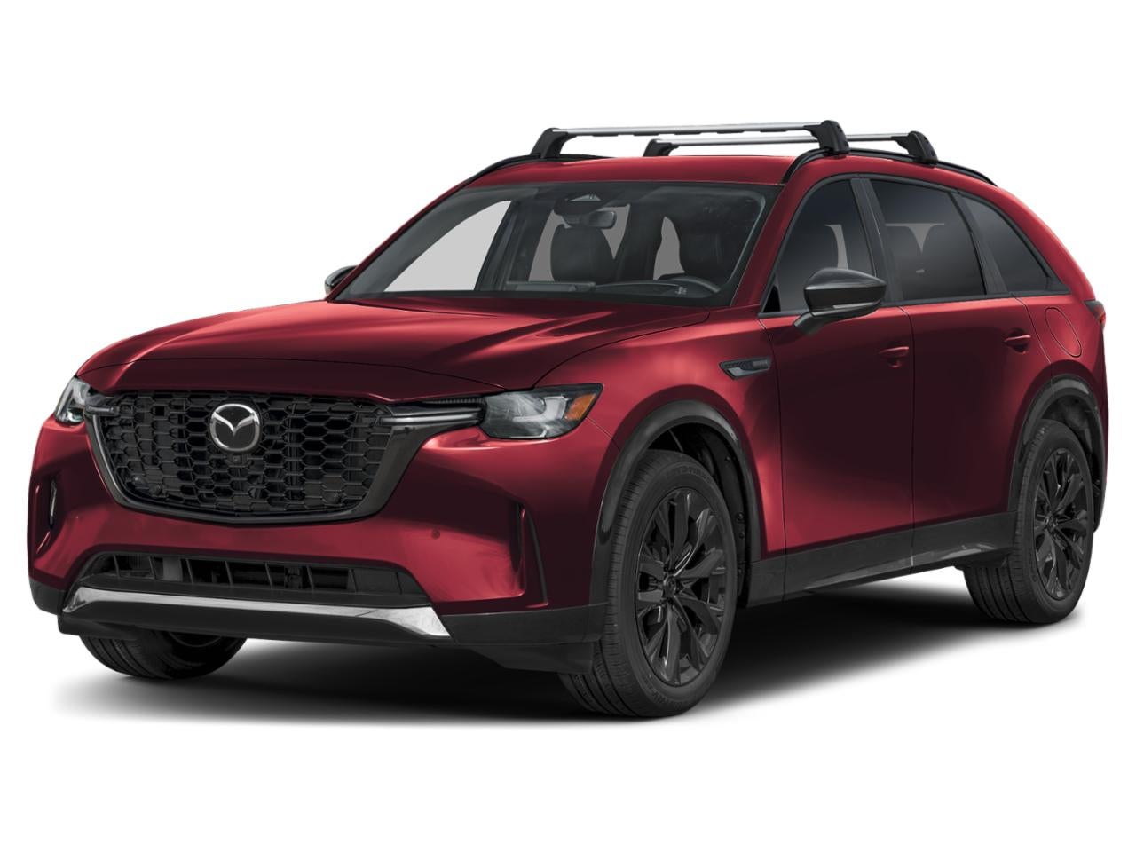 2026 Mazda Mazda CX-90 3.3 Turbo S Premium Sport in Artisan Red Premium — front three-quarter view