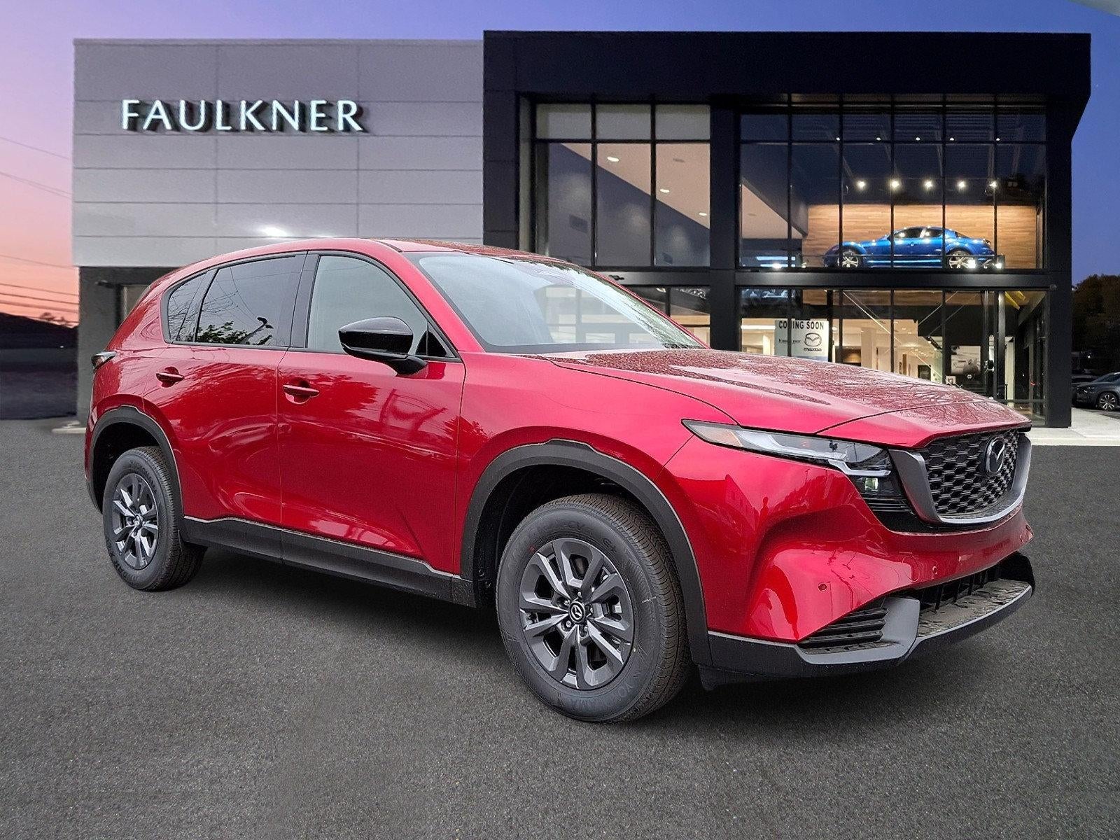 2026 Mazda Mazda CX-5 2.5 S Select AWD in Soul Red Crystal Metallic — front three-quarter view