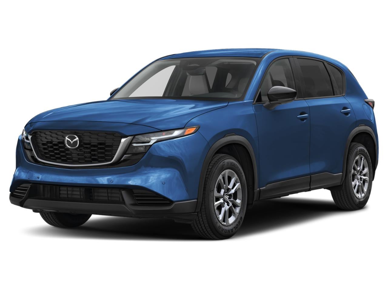 2026 Mazda Mazda CX-5 2.5 S Select AWD in Navy Blue Mica — front three-quarter view