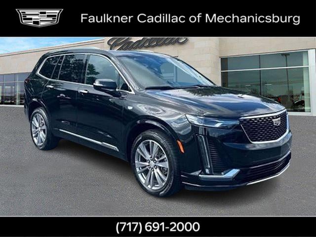 2023 Cadillac XT6 Premium Luxury in Stellar Black Metallic — front three-quarter view