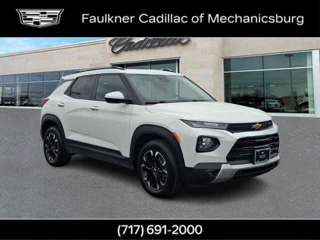 2023 Chevrolet Trailblazer LT in Summit White — front three-quarter view