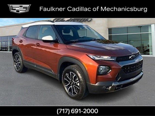 2021 Chevrolet Trailblazer ACTIV in Dark Copper Metallic — front three-quarter view