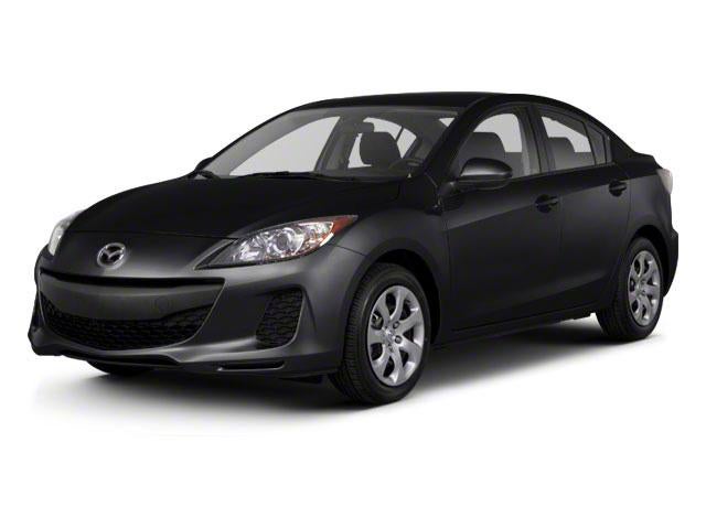 2013 Mazda Mazda3 i SV in Black Mica — front three-quarter view