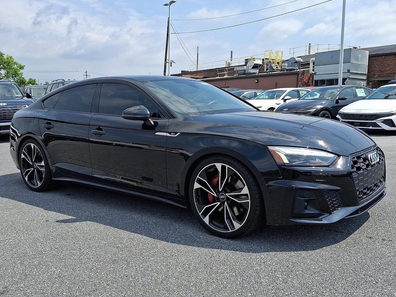 2022 Audi S5 Sportback — rear three-quarter view