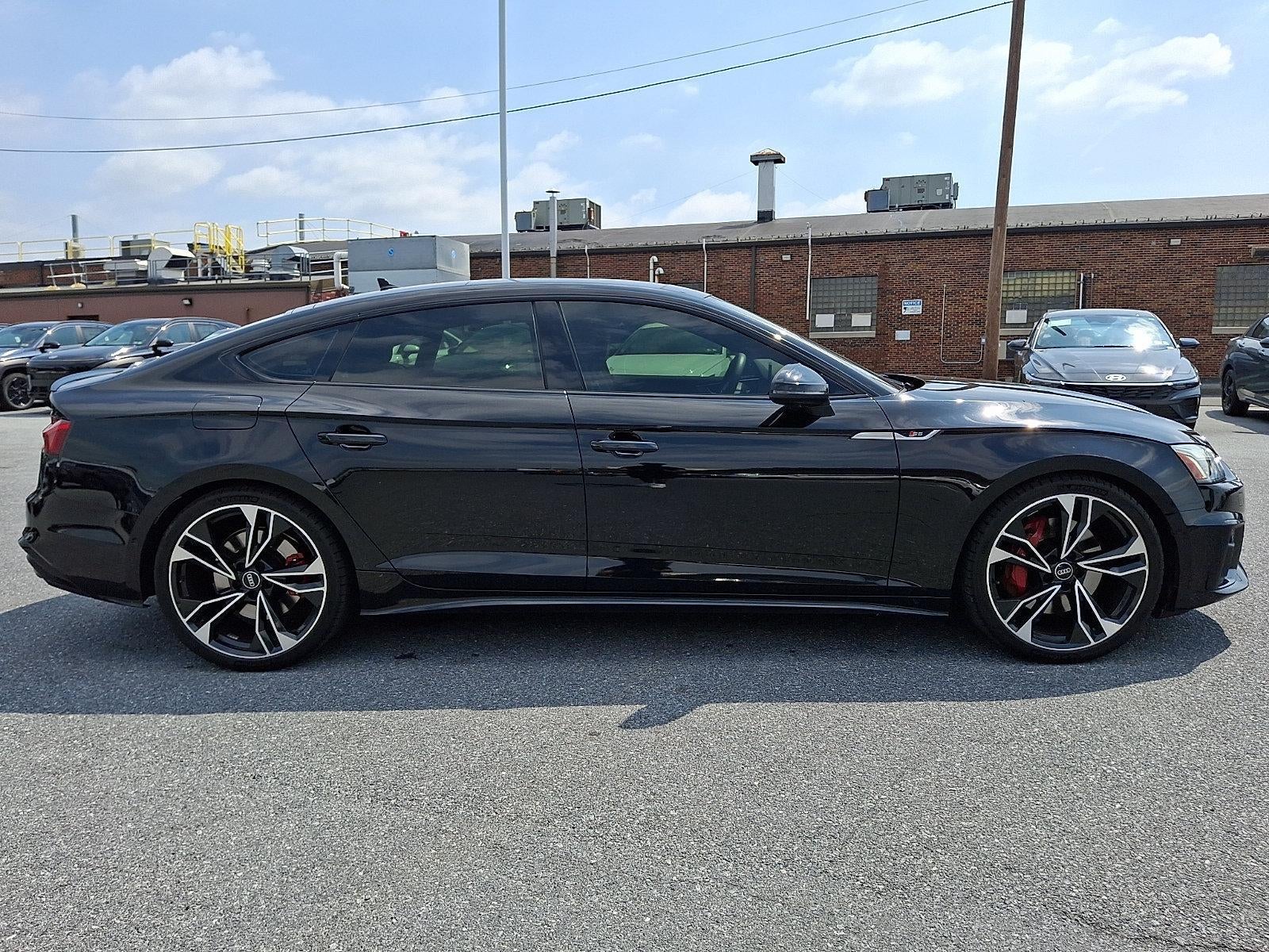 2022 Audi S5 Sportback — interior view